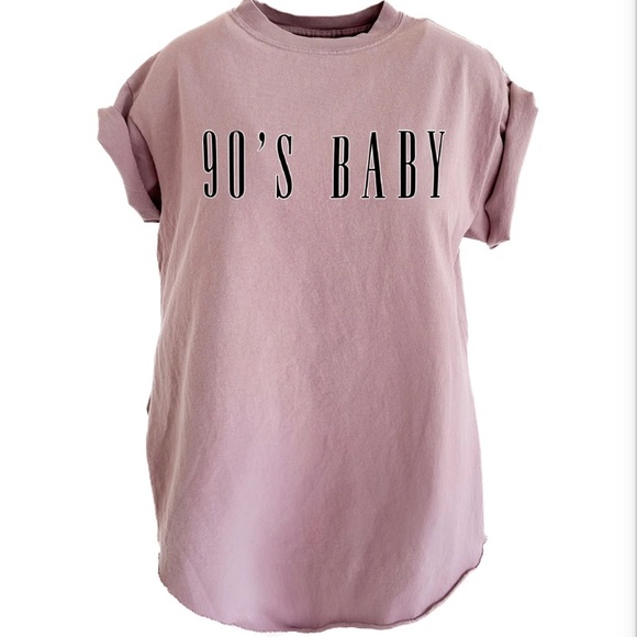 Pebby Forevee Tops - PEBBY FOREVEE 90s Baby Tee